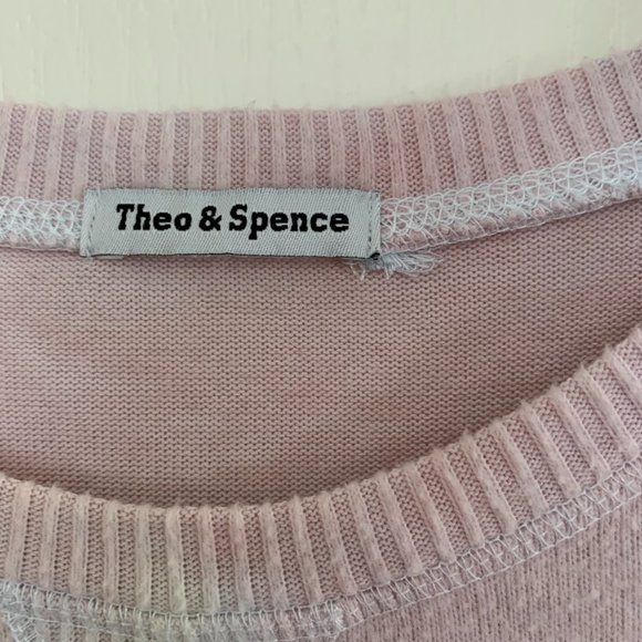 Theo & Spence Nordstrom Tie Dye Top Crew Neck Thumbhole Sweatshirt Size XL - Picture 9 of 9